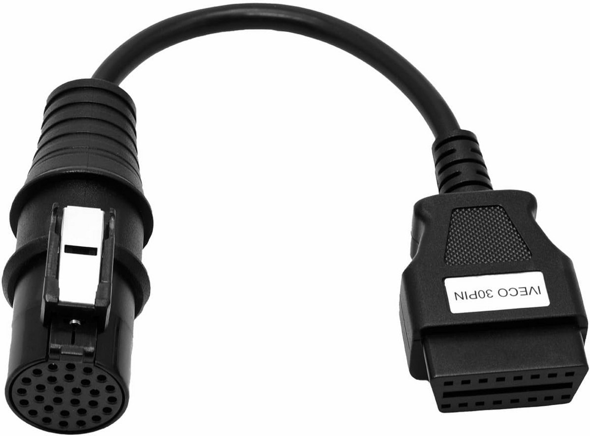 OBD2 16-pins Adapterkabel naar 30-pins voor Iveco Vrachtwagens