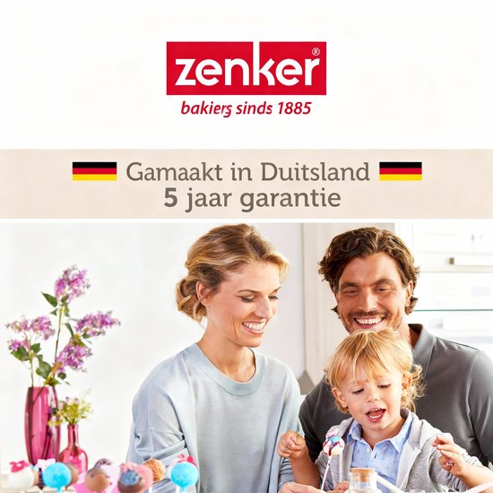 Springvorm met scharnier 24 cm Zenker Black Metallic
