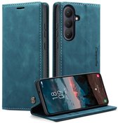 CaseMe Hoesje - Geschikt voor Samsung Galaxy S26 Hoesje - CaseMe 013 Book Case - Blauw
