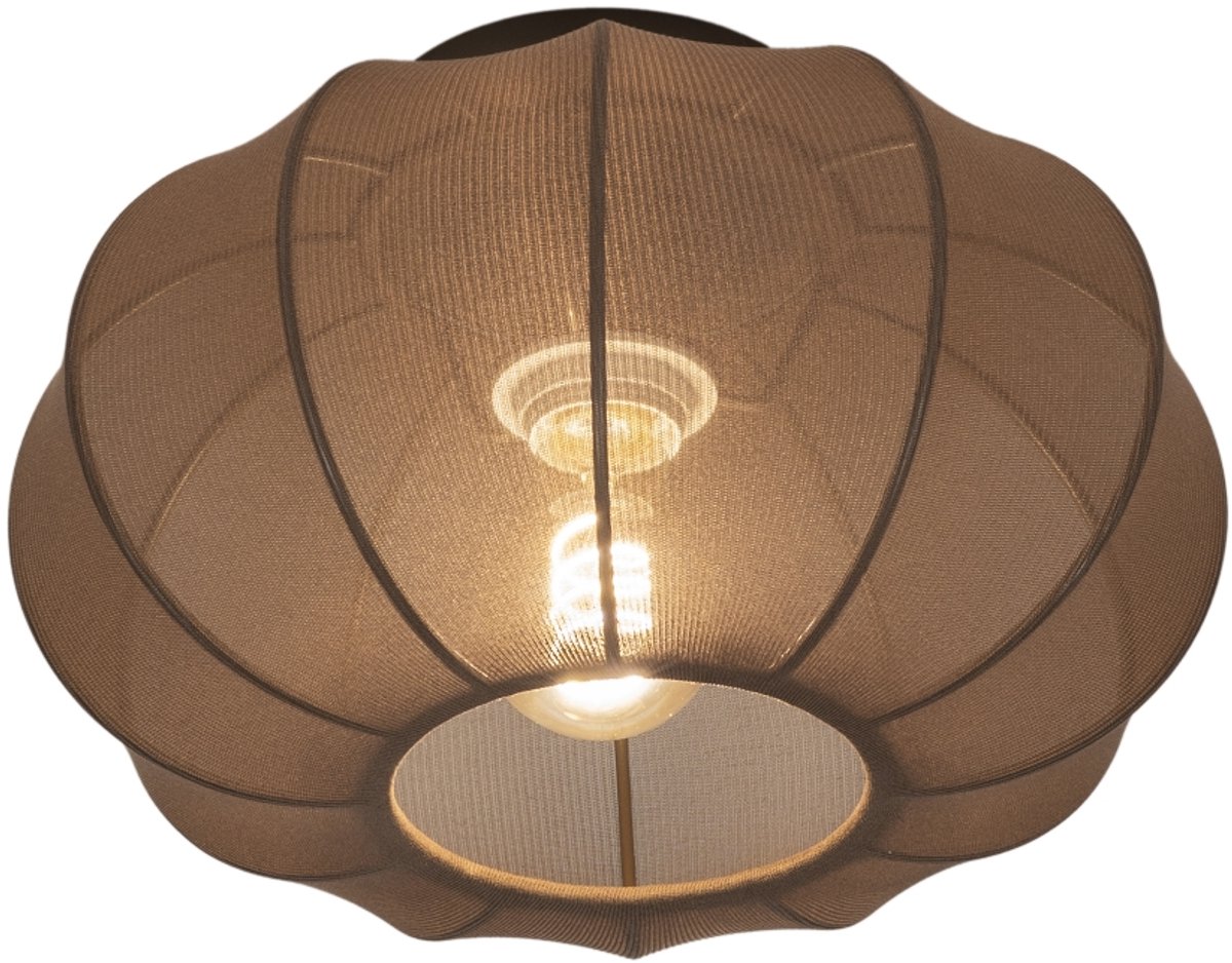 Lumidora Plafondlamp 75601 - Plafonniere - TACK - E27 - Bruin - Metaal - ⌀ 30 cm