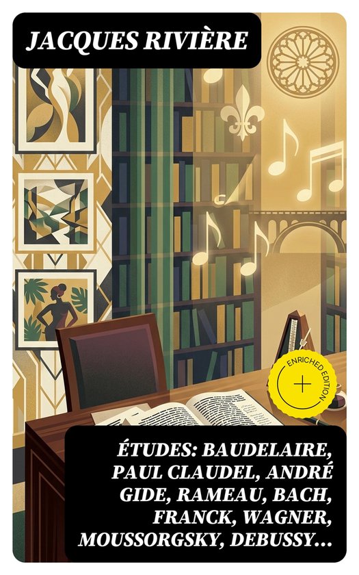Études: Baudelaire, Paul Claudel, André Gide, Rameau, Bach ... - cover