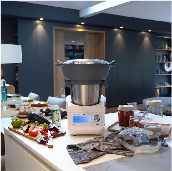 Keukenmachine met 12 Functies: Koken, Stomen, Hakken & Meer met 3.5L Kom van Merkloos — afbeelding 5