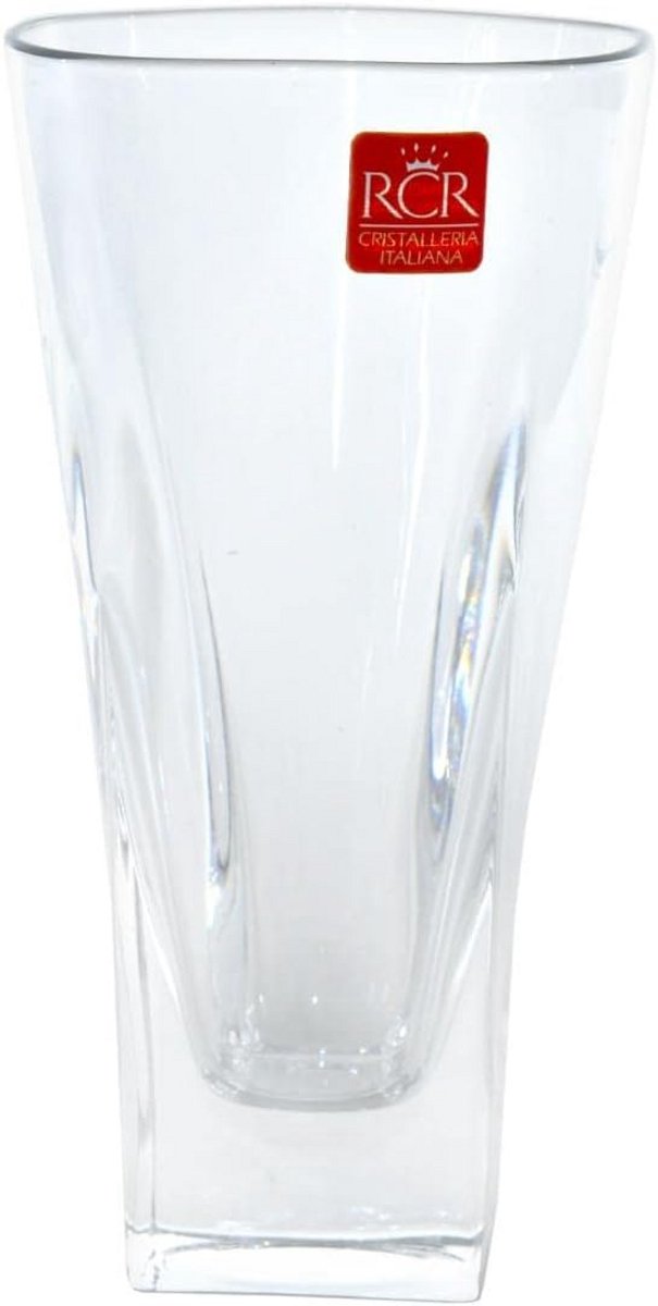Set van 6 Hoge Cocktailglazen 380 ml - Modern Geslepen Kristalglas