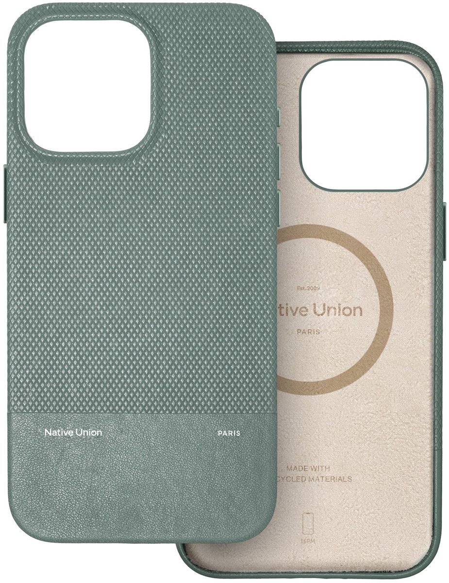 Native Union (RE)CLASSIC CASE FOR IPHONE 16 PRO MAX SLATE GREEN