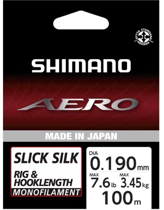 Shimano - Lijn nylon Aero Slick Silk - 100m - Shimano van Shimano — afbeelding 2