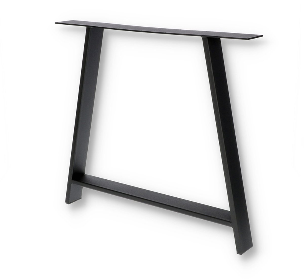 SEART GROUP - Stalen Tafel Poot - Type A - 80x71cm - Zwart Mat