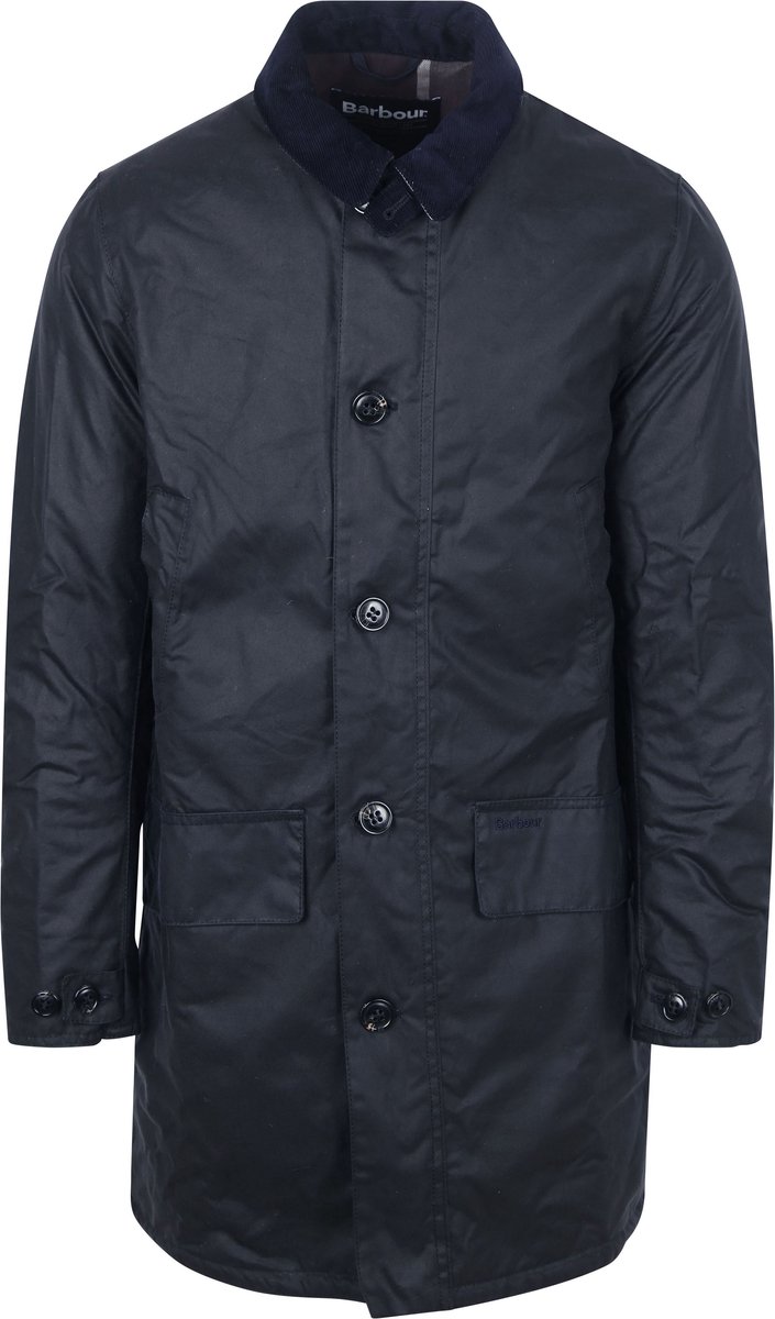 Barbour Waxjas Mac – Heren Outdoor jassen Blauw
