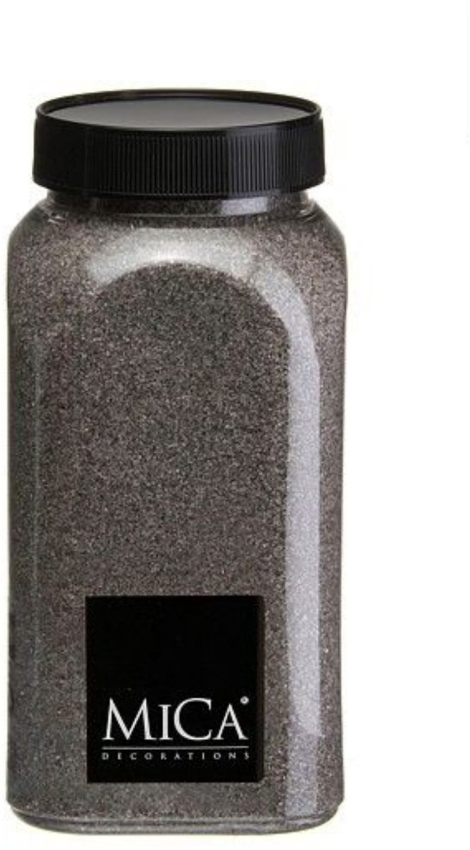 Antraciet Decoratie Zand 650ml - Mica Decorations