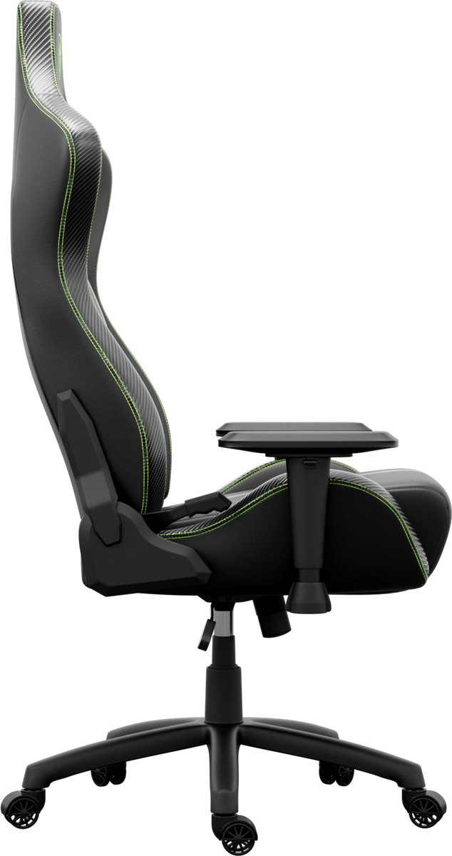 HICON® Splendore Gaming Stoel Blauw Stoffen - afbeelding 2