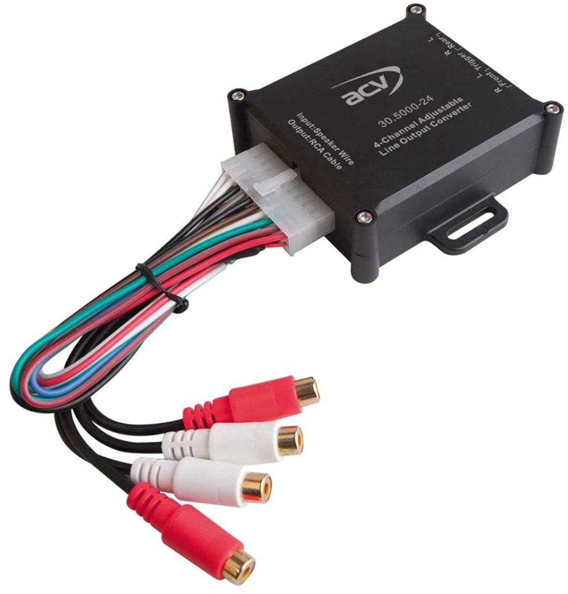 Audio Adapter - Signaal Converter - Auto Audio Upgrade - 4 Kanaals Remote Output