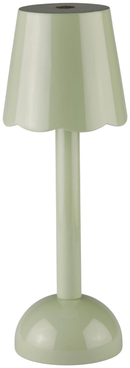 Addison Ross - Scallop LED tafellamp 28cm Sage - Tafellampen