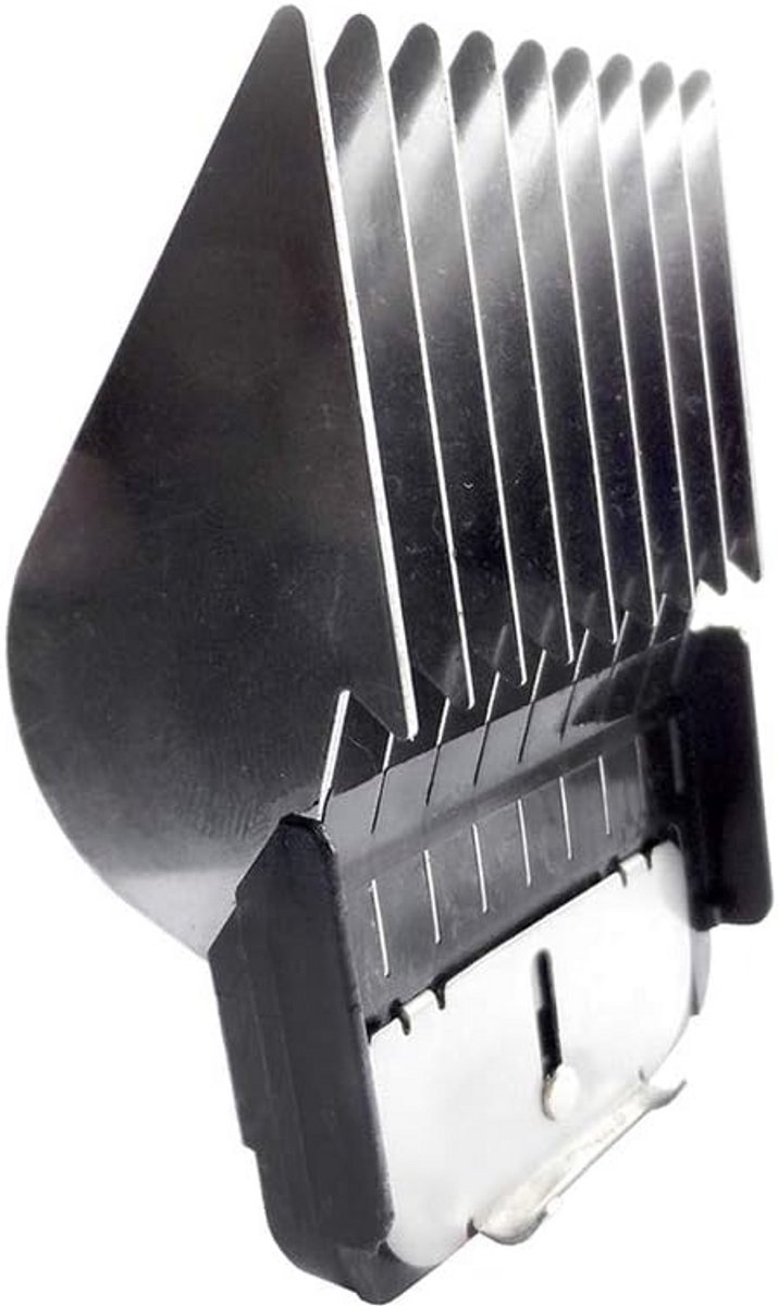 Opzetkammen Tondeuse - Kamgeleiders Honden - Dieren Trimmen - Verstelbare Lengtes - 19 22 25mm - Zwart