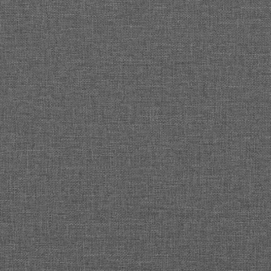 vidaXL - Love - Siège - Canapé - Gris foncé - 140 - cm - Tissu