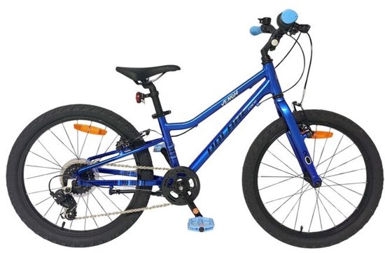 Volare Venom Kinderfiets - Jongens - 18 inch - 6 Speed - Blauw - Twee handremmen van Volare — afbeelding 3