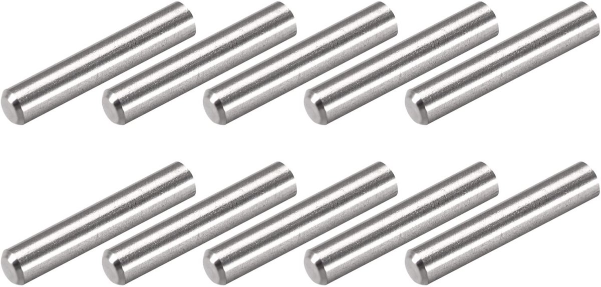 Allecto - Pluggenpen - Bevestigingselementen - Roestvrij staal - Apparaten - Meubelinstallatie - Industrie - Doe-het-zelf - Metaal