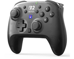 HORI - HORIPAD Turbo draadloze controller voor Nintendo Switch 2 - Zwart - Officieel gelicentieerd door Nintendo