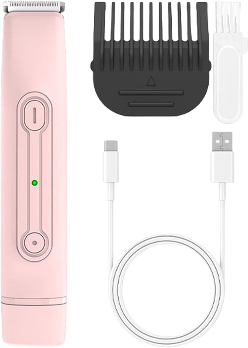 Elektrisch Scheerapparaat Vrouwen - Draagbare Epilator - Gladde Huid - Dubbele Kop Technologie - Compact Formaat - Zwart