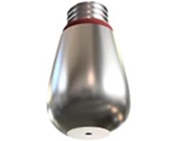 Stoomtip Roestvrijstaal - Espresso Accessoire - Melkschuim Maken - Aanpasbaar Mondstuk - 12x7x21mm - Zilverkleurig