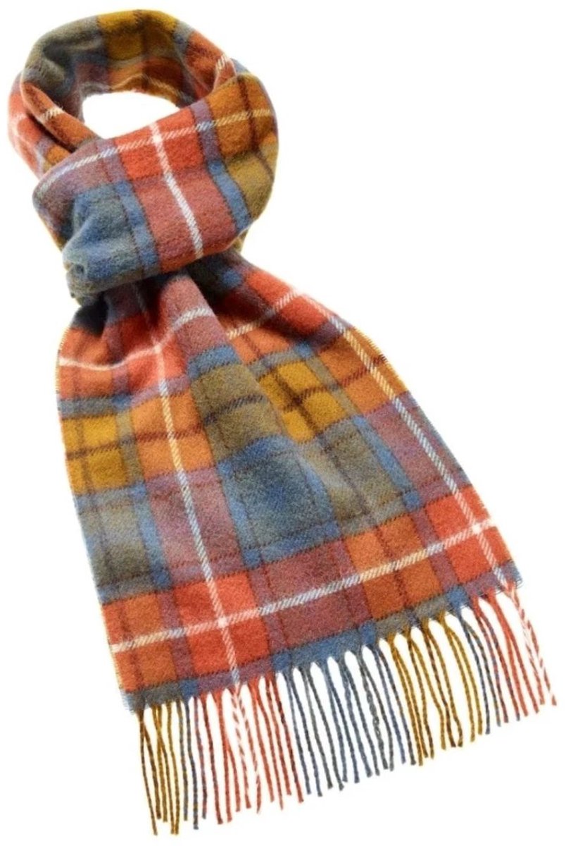 Sjaal Tartan Antique Buchanan - Meriono Lamswol - 25 x 190 - Bronte by Moon Scotland