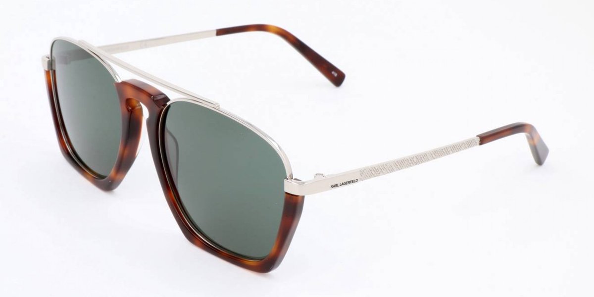 Karl Lagerfeld KL274S Silver/havana zyl 56/19/140 MAN Zonnebrillen
