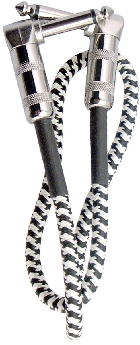 Gitaar Kabel - Audio Verbinding - Effect Pedaal - Anti-Ruis Ontwerp - 50cm Lengte - Zwart