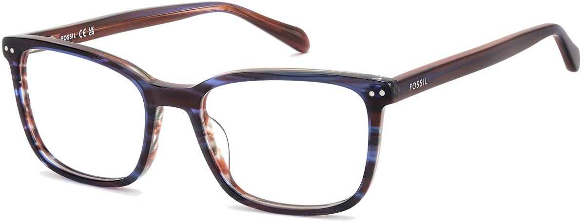 Fossil FOS 7209 Brown blue 52/18/140 WOMAN Brilmonturen