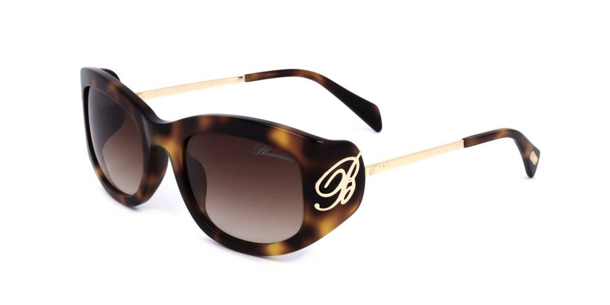 Blumarine SBM779 Avana scura lucida 53/22/125 WOMAN Zonnebrillen