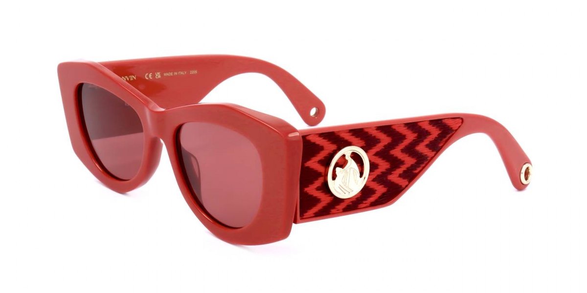 Lanvin LNV638S 604 Zonnebril - Dames - Rood