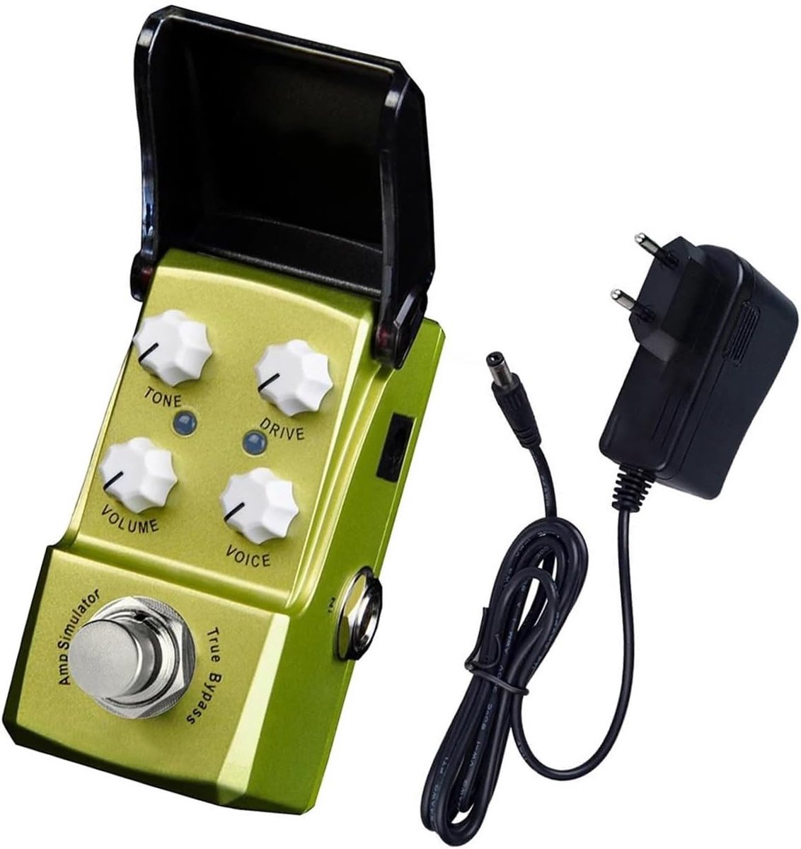 Gitaareffecten Pedaal - Gitaar Effecten - Muziek Maken - Analoge Versterker - 300 g - Geel