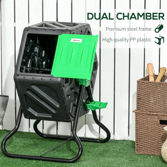 Compostbak Tuin - Afvalverwerker Bak - Snelle Compostering - 360 Graden ...