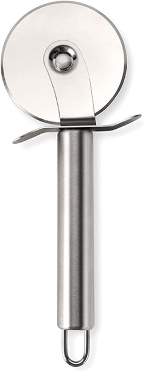 Pizzasnijder Set - Keukenwiel RVS - Pizza Snijden - Ergonomisch Antislip - 5 Stuks