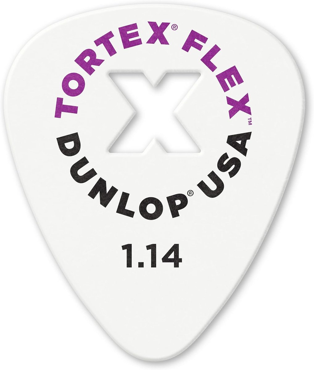 Plectrum Set - Gitaar Picks - Muziek Spelen - Geïntegreerde Grip - 114 mm - Wit