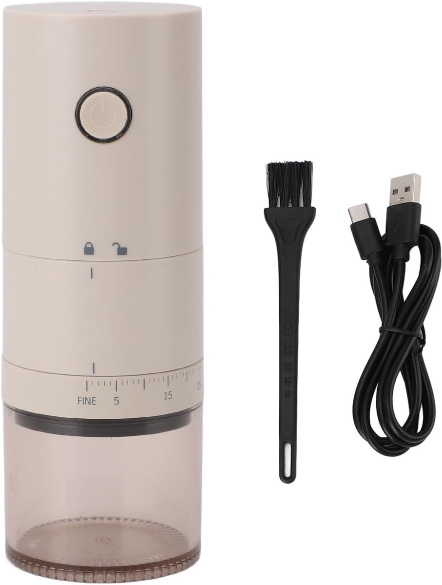 Elektrische Koffiemolen - Braam Molen - Verse Koffie - 38 Instelbare Maalgraad - 120 ml