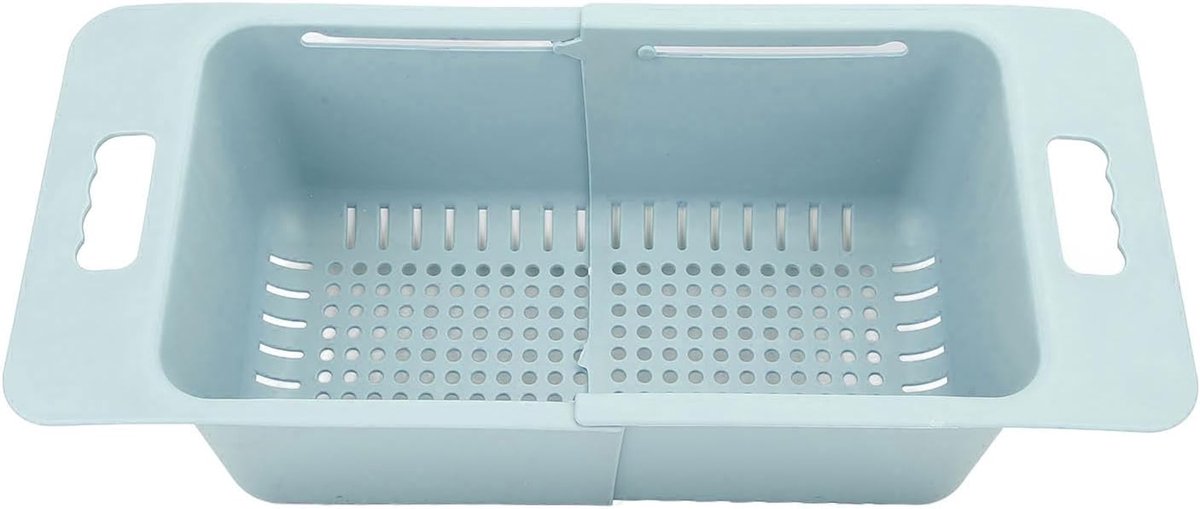 Diepvrieskist Organizer - Vriesmand Opbergbak - Voedsel Opslag - Verstelbaar Ontwerp - 40-52 cm - Groen