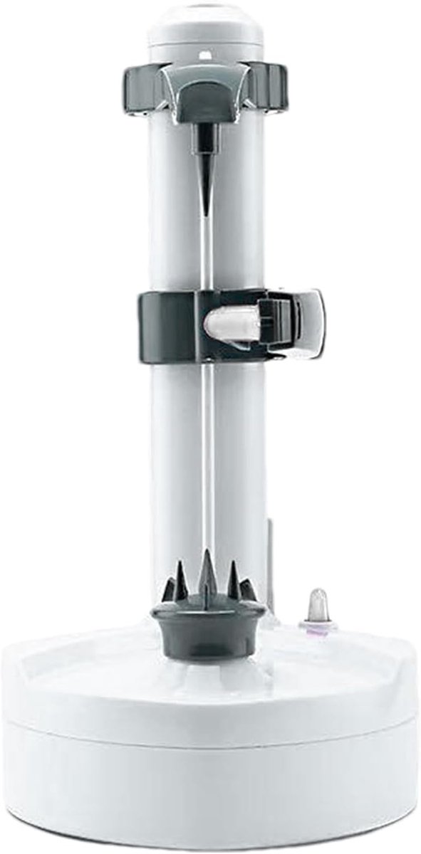 Elektrische Dunschiller - Groente Fruit - Snel Schillen - Automatische Balans - 30x15 cm - Wit