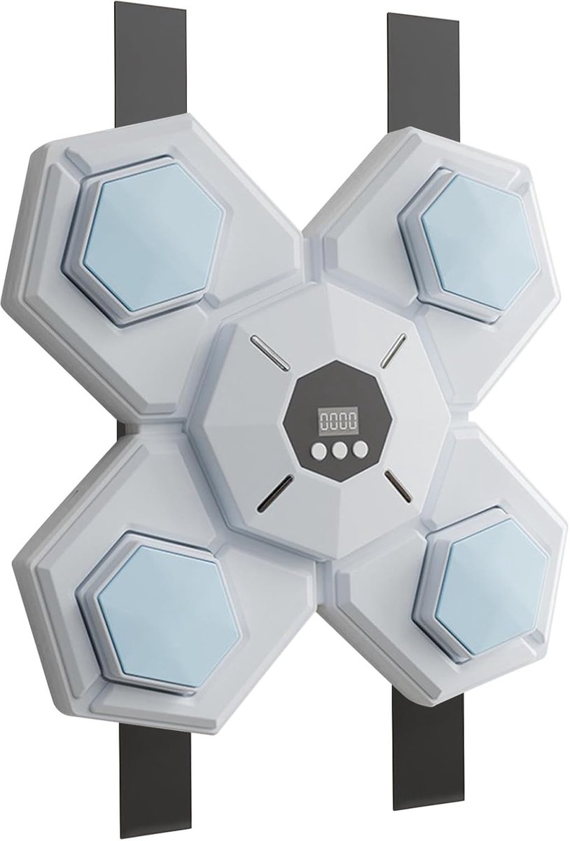 Muziek Boksmachine - Wandtrainer - Thuis Fitness - Ritmische Lichtsynchronisatie - 33x33x5 cm