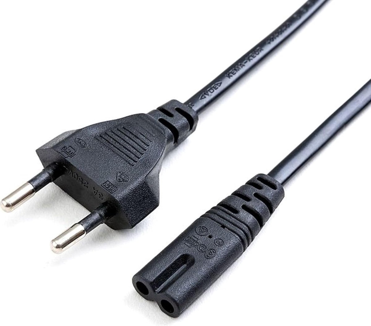 Oplaadkabel Luidspreker - Voedingskabel Adapter - Muziek Luisteren - Extra Lange Kabel - 2.5 Meter - Zwart