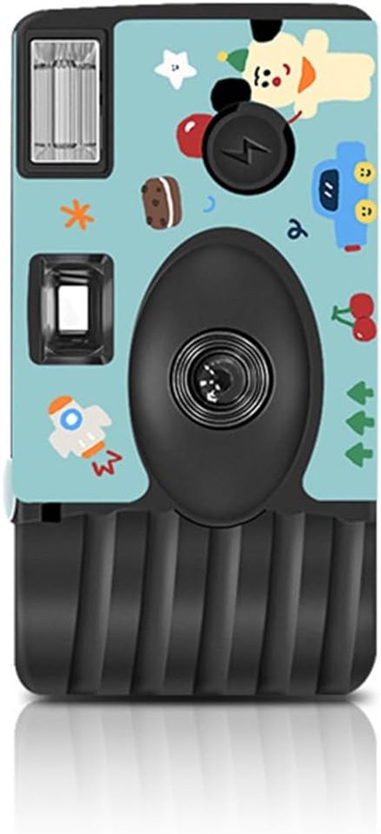 Wegwerp Filmcamera - Eenmalige Camera - Bruiloft Reis - Met Ingebouwde Flits - 15 x 7 x 4 cm
