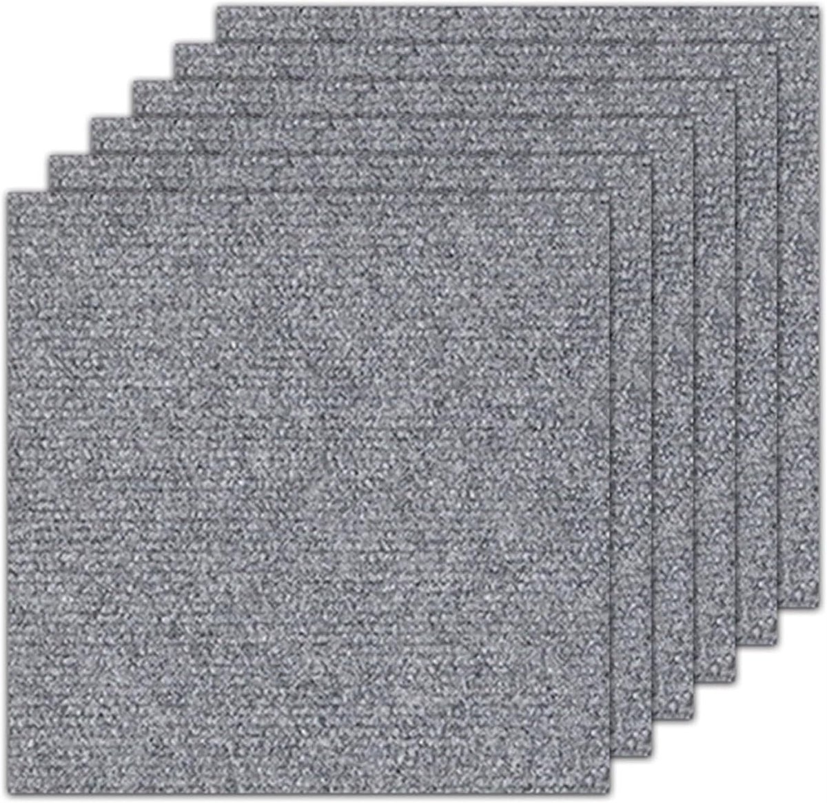 Tapijttegels - Vloerkleden Vierkant - Woonkamer Inrichting - Zelfklevend Naaldvilt - 30x30