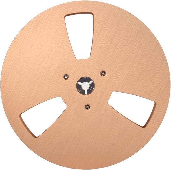 Lege Haspel - Tape Spoel - Muziek Opnemen - Aluminium Constructie - 7 Inch Diameter — afbeelding 3