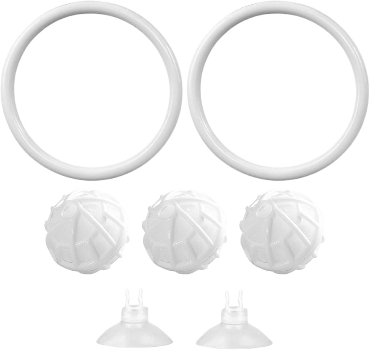Vis voederring - Aquarium ring - Betta voeding - Stabiele installatie - 7.3cm diameter