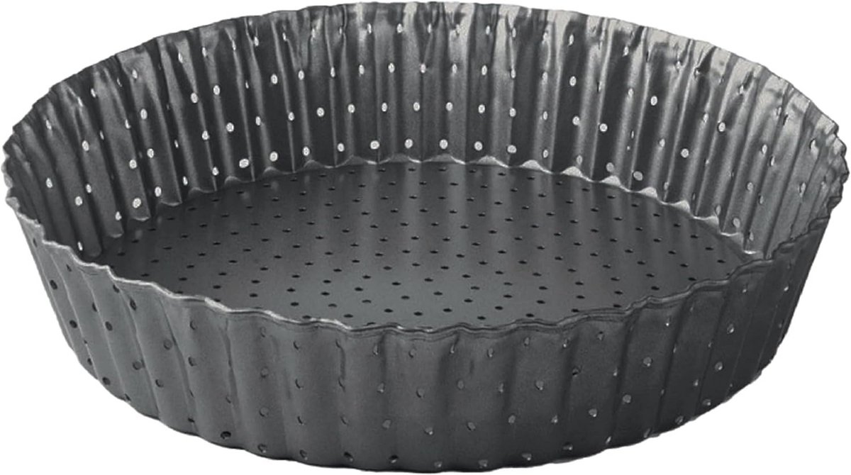 Geperforeerde Springvorm met Verwijderbare Bodem Antiaanbaklaag Diameter 24 cm