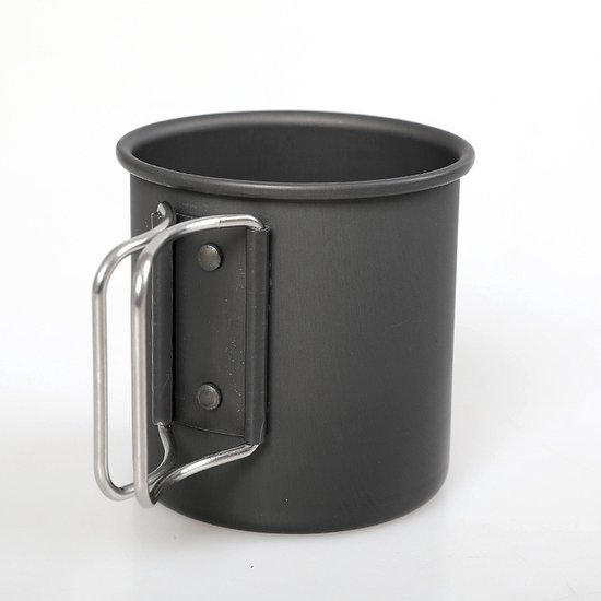 Gobelet d'eau pliable pour camping outdoor, portable, gobelet de camping ultra-léger, gobelet à café, gobelet à thé, mug, gobelet à boire léger pour la randonnée, convient pour les voyages et les loisirs outdoor, gris