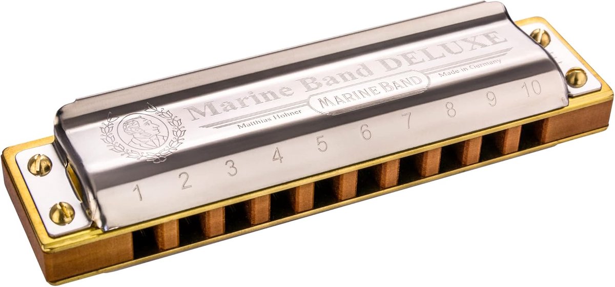 Diatonische Mondharmonica Deluxe Deluxe Model voor Blues en Moderne Muziek
