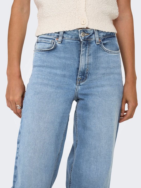 UNIQUEMENT ONLMADISON BLUSH HW WIDE DNM CRO371 NOOS Femme - Taille LX L32