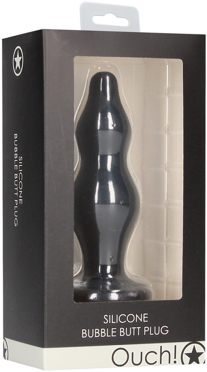 Shots - Ouch! Bubble - Butt Plug black