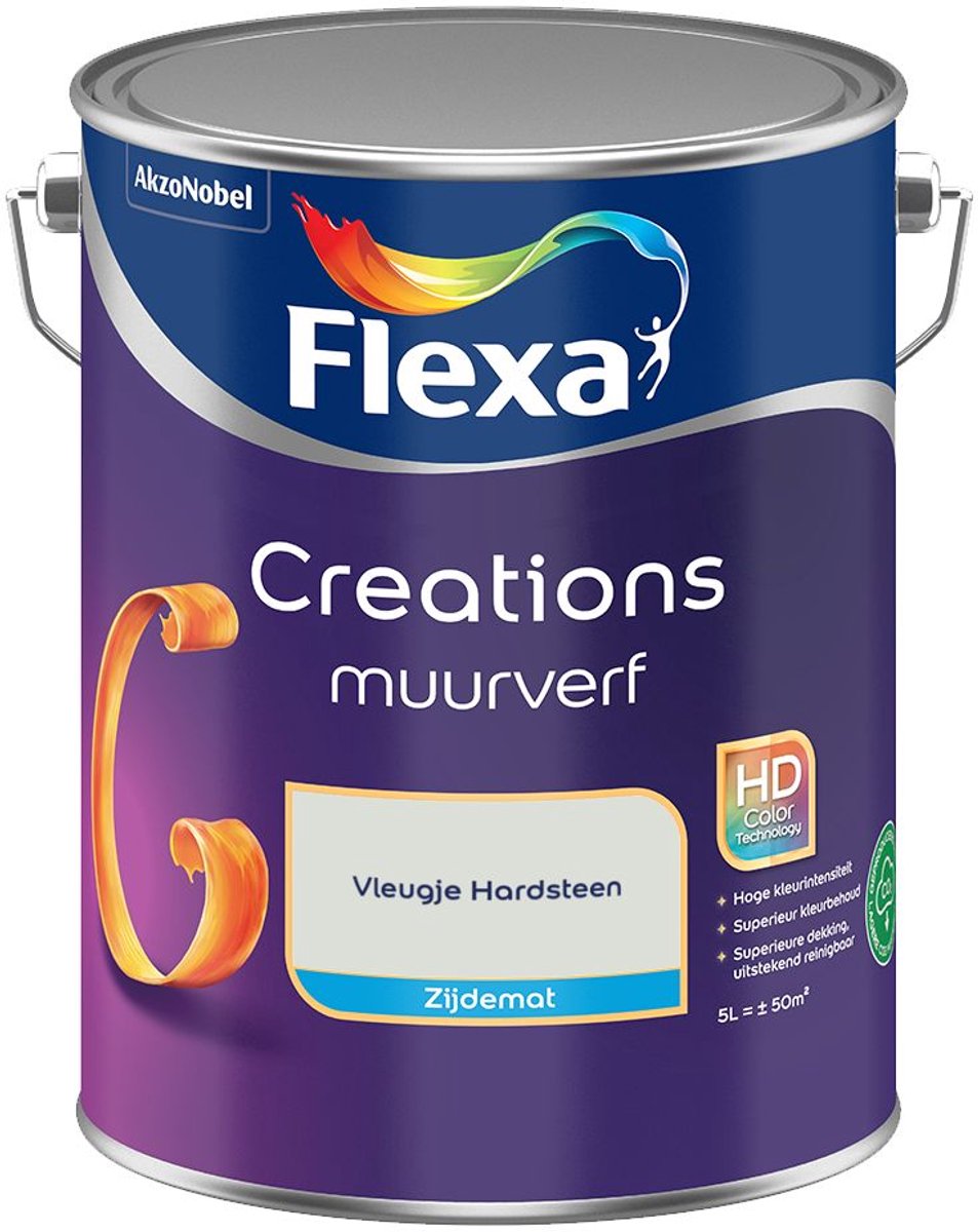 Flexa Creations Muurverf Zijdemat Vleugje Hardsteen 5 L