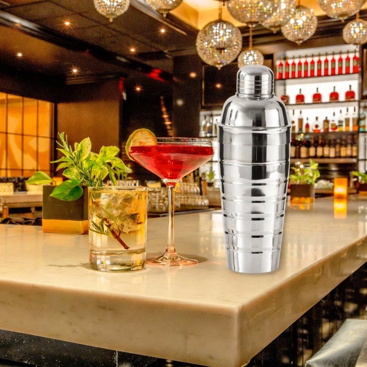 Cocktailshaker van roestvrij staal 750 ml Fackelmann Bar Concept