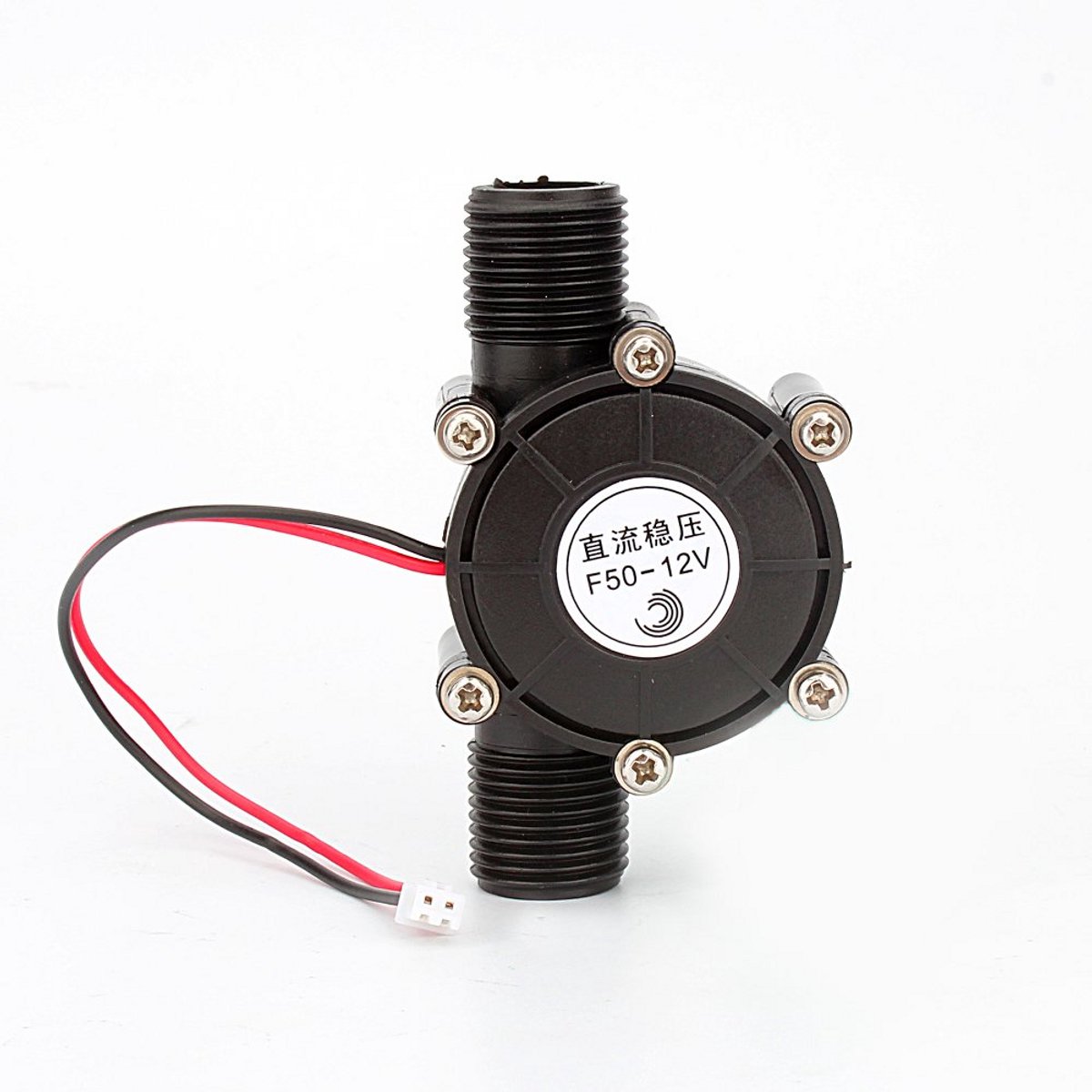 12V DC Water Turbine Generator 10W voor Opladen & LED Verlichting