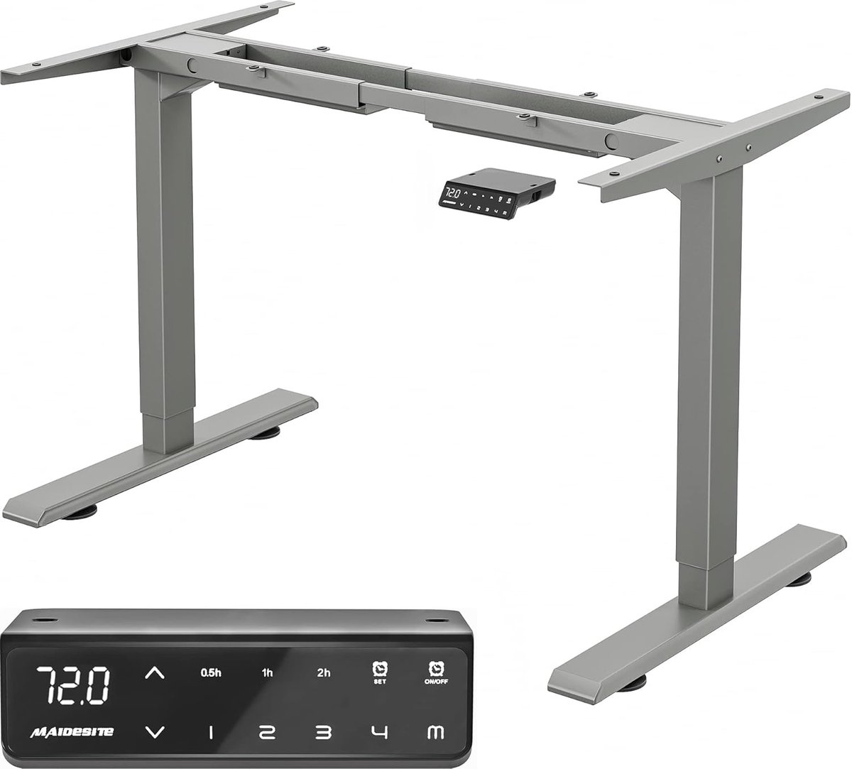 Elektrisch Verstelbaar Bureau Frame Hoogte Instelbaar 2-Traps Hefpoten